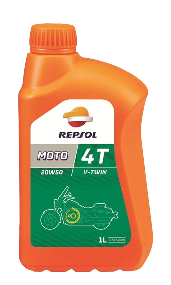 Моторное масло Repsol Moto V-Twin 4T 20W50, 1л